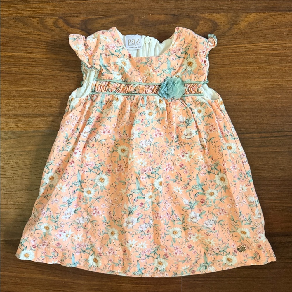 Paz Rodriguez Floral Kids Dress Size 2T